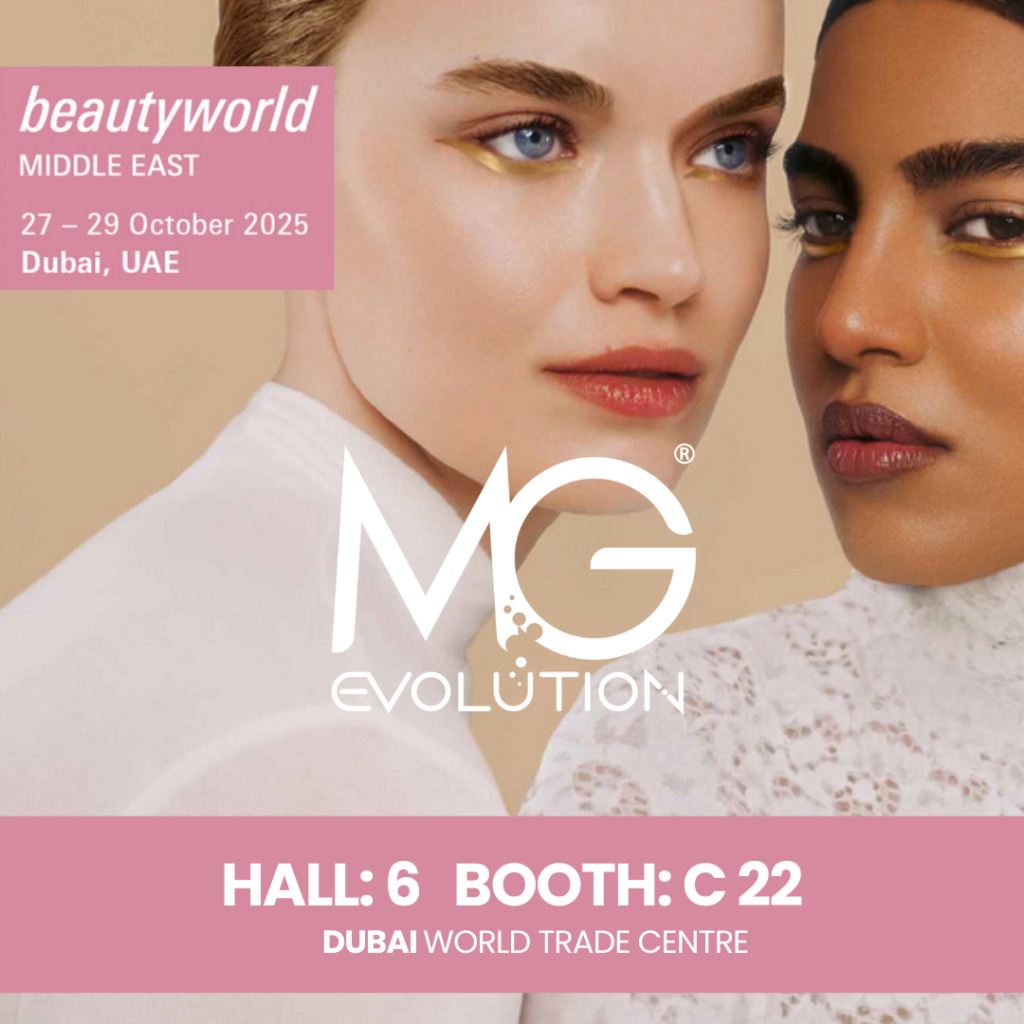 MG Evolution at Beautyworld Middle East 2025